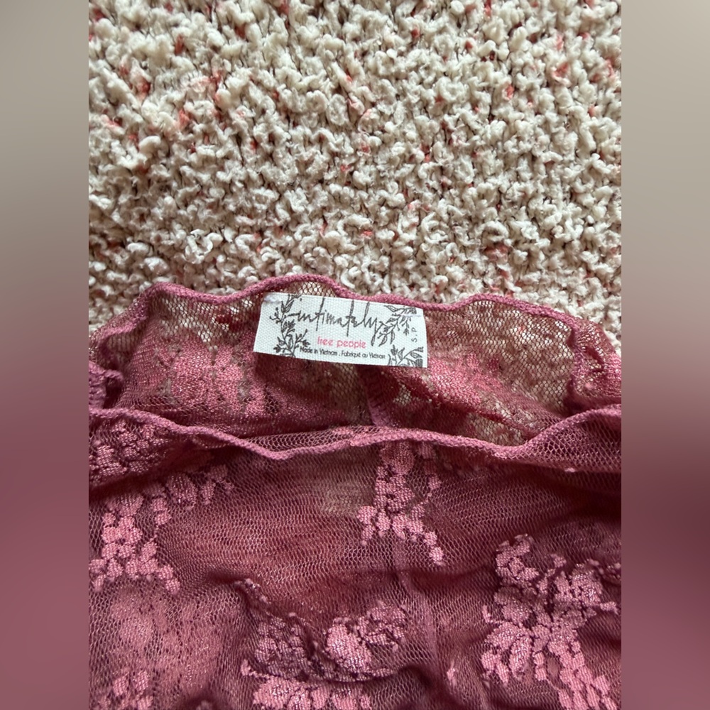 Free People NWOT Lady Lux Layering Top